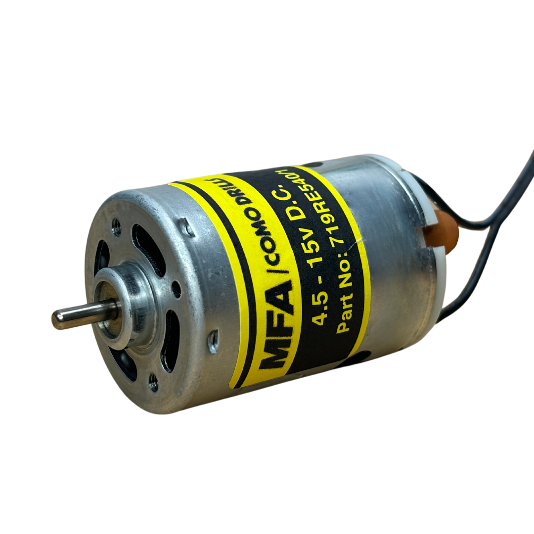 540 DC Motor (4.5-15V) - Motor Only / Mounting Bracket - MFA