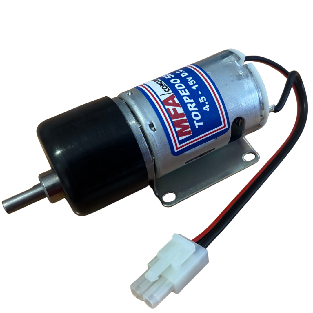 Torpedo 500 DC Motor + Gearbox (6 - 12V)
