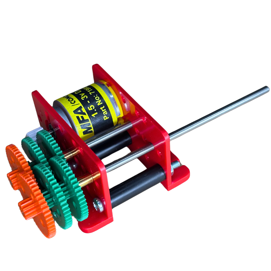 917D Multi-Ratio Gearbox + 140 DC Motor (1.5 - 3v)