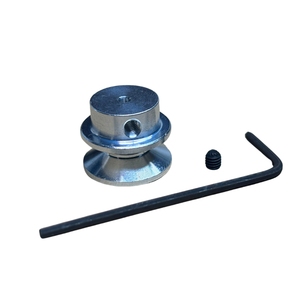 Aluminium Pulley (⌀16mm , 2mm bore) Pack of 1