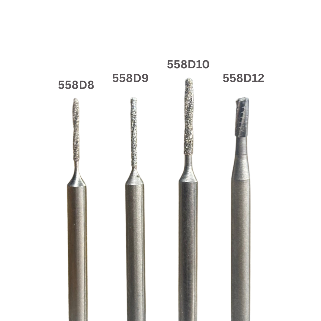 Diamond Spiral Burrs - Mini Drill Accessories