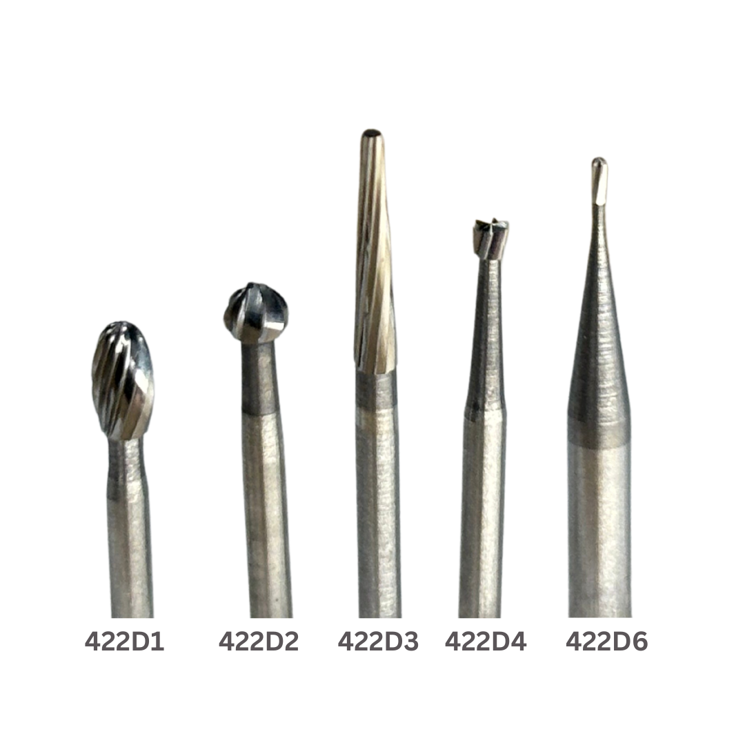 Tungsten Carbide Burrs - Mini Drill Accessories